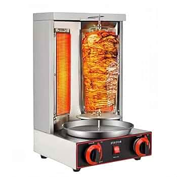 Amazon | ケバブランキング 焼き鳥機 家庭用ケバブ縦型グリラー